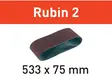 Schuurband L533X 75-P40 Rubin 2 VE=10 - 499155