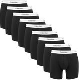 Calvin Klein heren icon 9P long boxers zwart