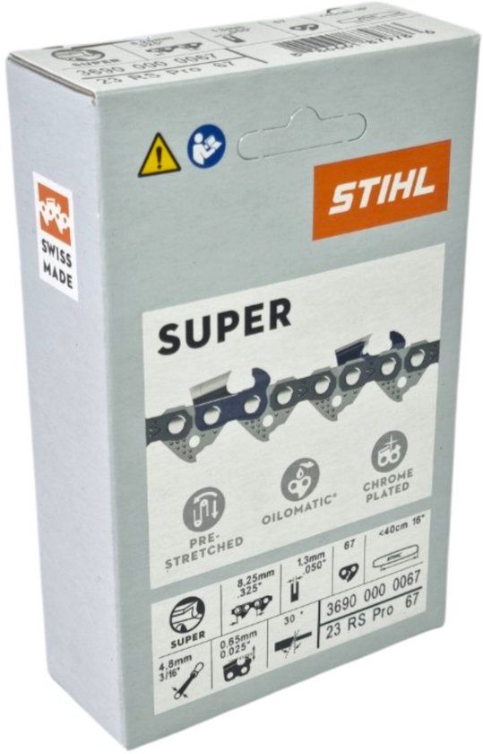 Stihl .325" Rapid Super Pro (RS Pro) zaagketting 40 cm .325" 1,3 mm 67 TG