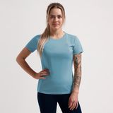 Rogelli Core Hardloopshirt Dames - Korte Mouwen - Blauw - M