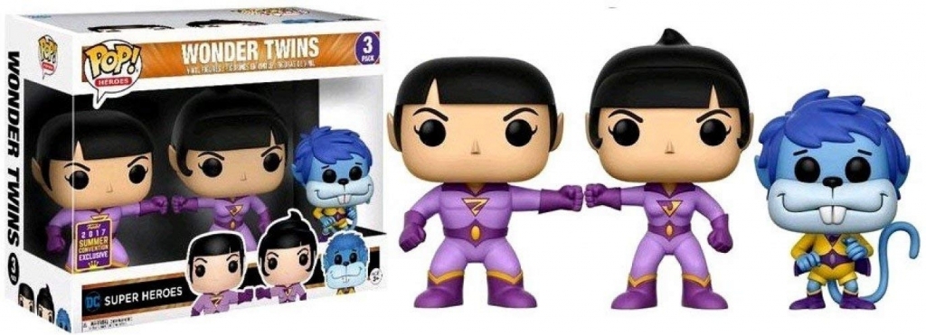 Funko dc super heroes pop vinyl: wonder twins