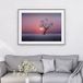 Lumalea Affiche - Arbre - Bordure Blanche - 30x40 cm