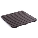 Tatay 14 Rubber Supports Badkamer Vloer Dark Brown