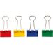 Viking Papierklemmen Foldback Clips 19 mm Kleurenassortiment Metaal 50 Stuks