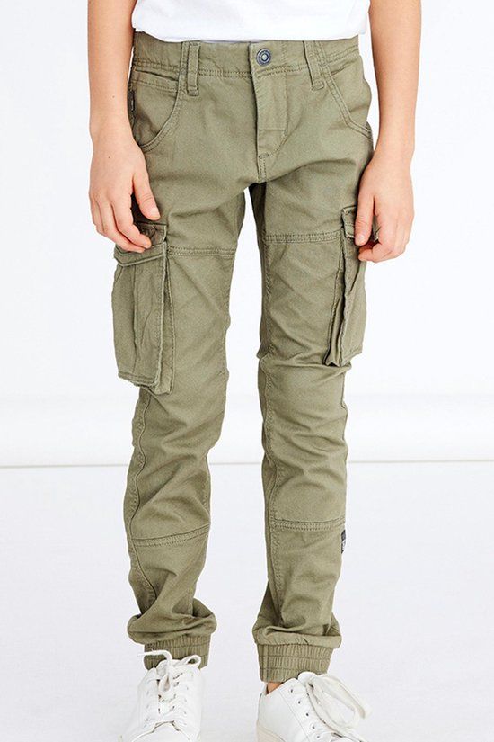 Name It Ryan Cargo Broek Jongens - Maat 176 - Groen