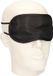 Bellatio Design Masques de sommeil - 6x - Masques pour les yeux - Microfibre - Taille unique - Noir