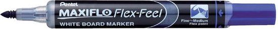 Pentel Whiteboardmarker MWL5SBF, Blauw, 12 stuks