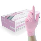 Unigloves Nitrile Powder Free Handschoenen Pink Pearl - 100 stuks - Maat XS