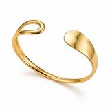 Cilla Jewels Goudkleurige Damesarmband - Druppeluiteinden