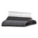 Amazon Basics - Duurzame kunststof kleerhangers, met antislip rubberen coating en horizontale brug, 50 stuks, grijs