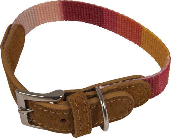 Jack And Vanilla Ibiza Halsband - Roze - 20mmx35cm - Hond