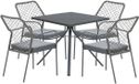 Garden Impressions 5-delige tuinset Dido stoel mosgroen - Rimini tafel