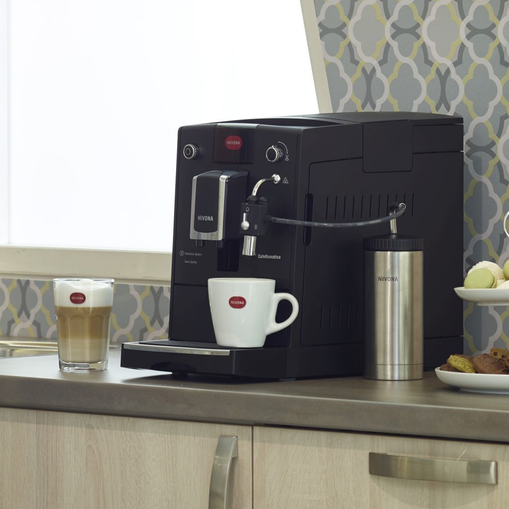 Nivona NICR 660 Half Automatic Combi Coffee Maker - 2.2L - Black