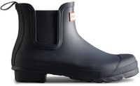 Hunter Dames Chelsea boots Rubber Blauw Waterdicht