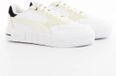 Puma Cali Court Pure Luxe Baskets Basses Femme Cuir Blanc