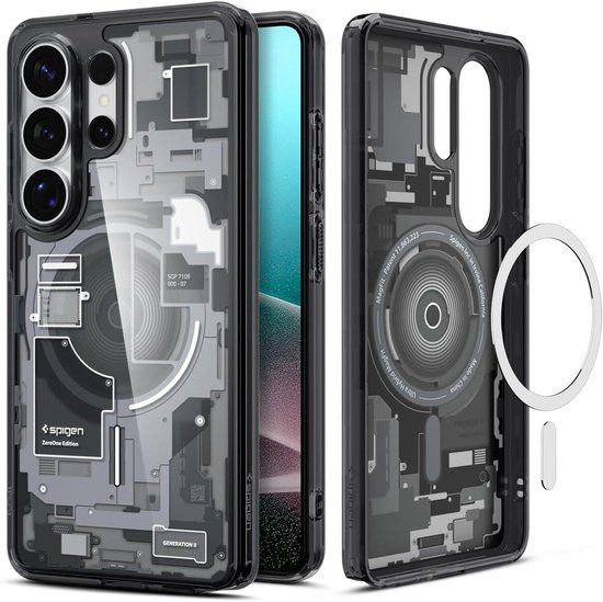 Spigen Ultra Hybrid MagFit Case voor Samsung Galaxy S26 Ultra - Zwart