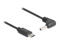 DeLOCK 85393 USB-C naar DC voedingskabel 1,5 m Zwart