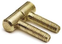 DX Meubel Inboorpaumelle Smal Type 11x29mm Vermessingd HPLM C11029PB