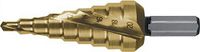 Ruko 1010051T stappenboor HSS + TiN maat 1