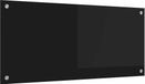Syfax Keukenachterwand Zwart 90 x 40 cm gehard glas