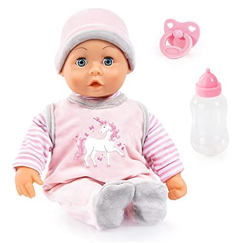 Bayer Design First Words Baby 30 cm Interactieve pop met geluid - 4003336413106