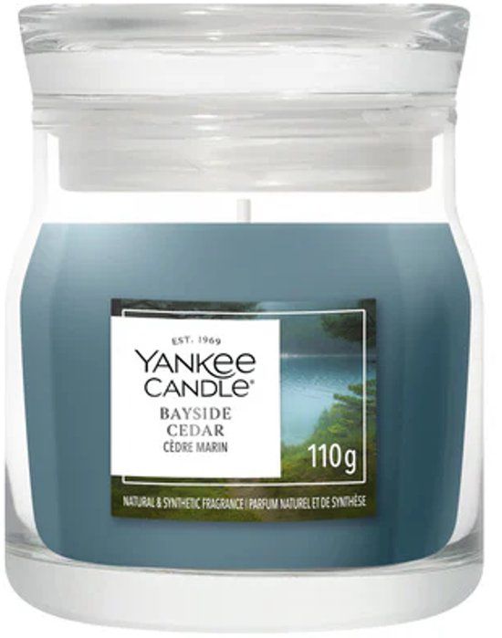 Yankee Candle Bayside Cedar Small Jar Geurkaars