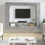Maison Exclusive - Meuble TV, gris Sonoma, 152x22x113 cm, panneau de particules