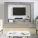 Maison Exclusive - Meuble TV, gris Sonoma, 152x22x113 cm, panneau de particules