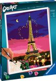 Ravensburger CreArt City of Love - Schilderen op nummer voor volwassenen