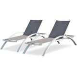 DcbGarden Ligbed stapelbaar Barcelona - set van 2