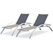 DcbGarden Ligbed stapelbaar Barcelona - set van 2