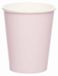 Amscan 8 Marshmallow Roze papieren bekers 227ml