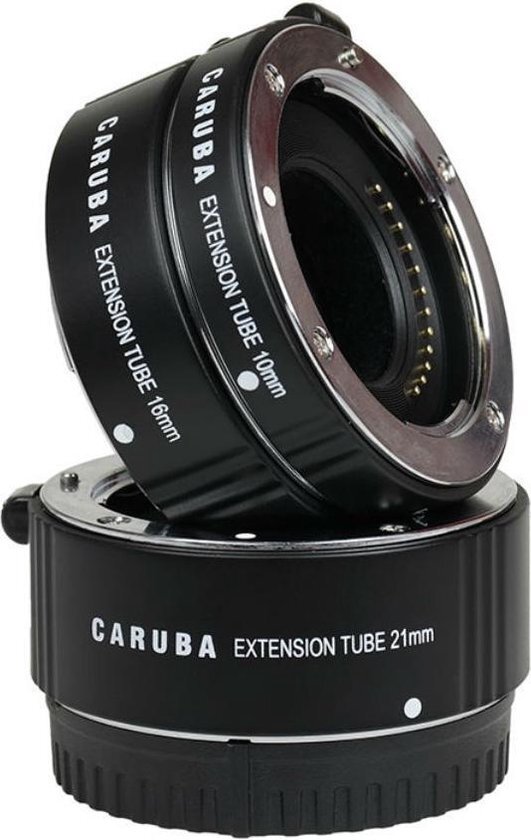 Caruba Extension Tube set Nikon 1-Serie Chroom