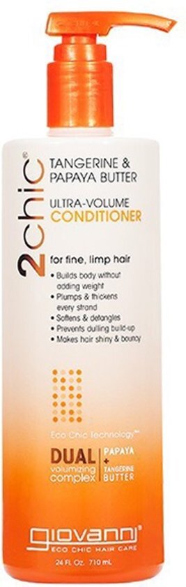 Giovanni Cosmetics 2chic - Ultra-Volume Conditioner with Tangerine & Papaya Butter 710 ml