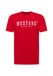 MUSTANG Shirt 'Austin' knalrood / wit