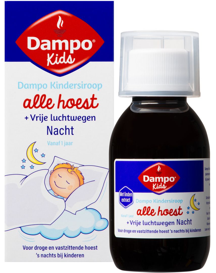 Dampo Kindersiroop Alle Hoest Nacht