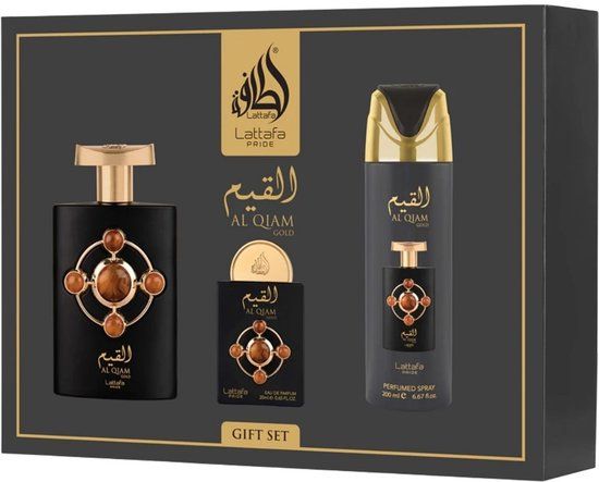 Lattafa Pride Al Qiam Gold Eau de Parfum Giftset