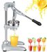 OEM Handgemaakte citruspers – met schroefveer, zuurfilter en robuuste constructie