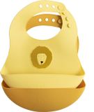 Trixie Siliconen slab 2-pack - Mr. Lion - Makkelijk afwasbaar - 100% Food Grade Silicone - Geel
