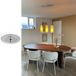Lightswing Zero - Ophangsysteem voor Hanglamp - 360° draaifunctie - Stainless Steel