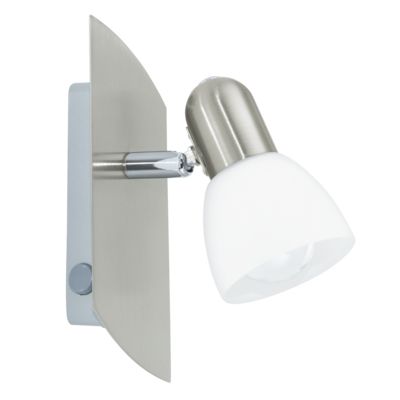 EGLO Enea Wandlamp - Wit, Nikkel