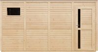 Timbela M327F1+M327G - Houten tuinhuis - 8,16 m² - 202x404xH216 cm - met vloer
