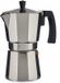 Kinvara Percolator Italiaans koffiezetter - Aluminium - zilver - 450 ml