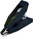 Mueller Electric BU-75K Miniatuur-Kelvin-Clip Noir
