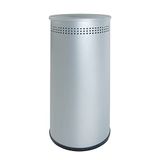 OFITURIA® Binnenemmer van metaal, inhoud: 39 liter, zilverkleurig met perforaties boven en afneembaar deksel