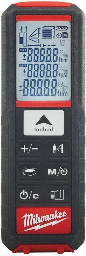 Milwaukee LDM 50 - Laser afstandsmeter - 0 - 50m - 1.5mm precisie - 4933447700