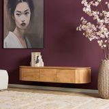 Starfurn - Meuble TV Excellent 160 cm - naturel
