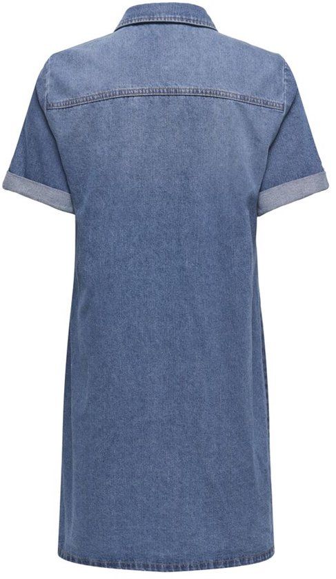 ONLY ONLLISA S/S DNM DRESS GUA NOOS - Medium Blue Denim - XS