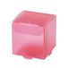 Mopec kubusvorm, doorschijnend, fuchsia, 25 stuks, 4,5 x 4,5 x 4,5 cm
