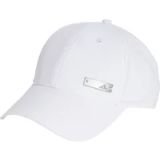 adidas Lichte baseballpet met metalen badge
